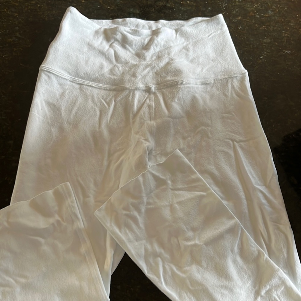 white yoga leggings!